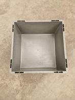 Kunststof stapelbak 400x400x220mm vierkant, gesloten,, Ophalen of Verzenden