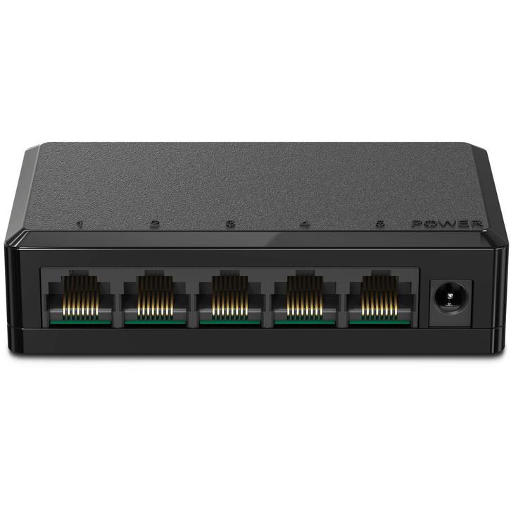 Strex Netwerk Switch - 1000Mbps - Unmanaged - 5 Poorten, Computers en Software, Netwerk switches, Verzenden