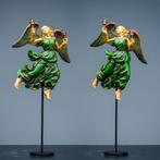 Figuur - Twee Engelen Raphael (2) - polystone, Antiek en Kunst