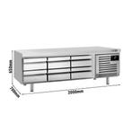 GGM Gastro | Gekoelde onderkast Premium PLUS - 2000mm - 310, Verzenden, Nieuw in verpakking, RVS Meubilair