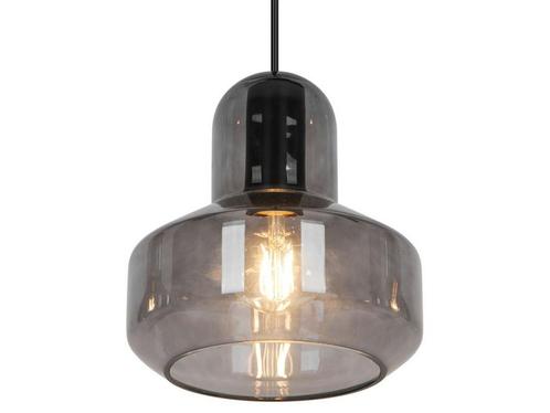 GAMMA Demi - Hanglamp 3-lichts - Mat zwart met rookglas -, Huis en Inrichting, Woonaccessoires | Overige, Nieuw, Verzenden
