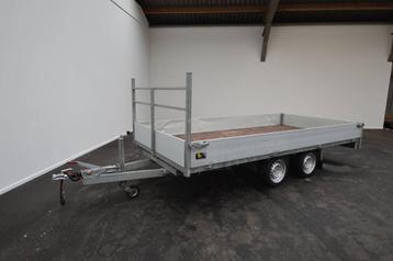 Weijer plateauwagen (400x190cm) 2000kg  aanhanger