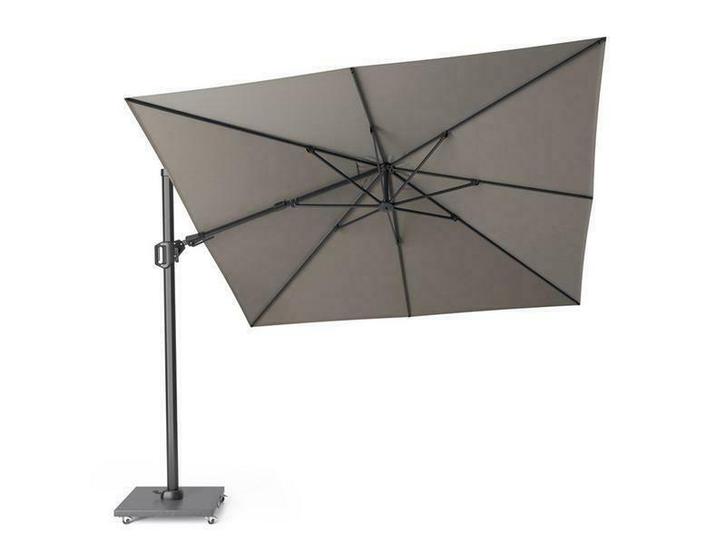 platinum zweefparasol Challenger T² premium 3x3 Manhattan, Tuin en Terras, Parasols, Zweefparasol, Nieuw, 3 tot 4 meter, Kantelbaar
