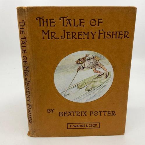 Beatrix Potter - The Tale of Mr. Jeremy Fisher - 1919, Antiek en Kunst, Antiek | Boeken en Bijbels