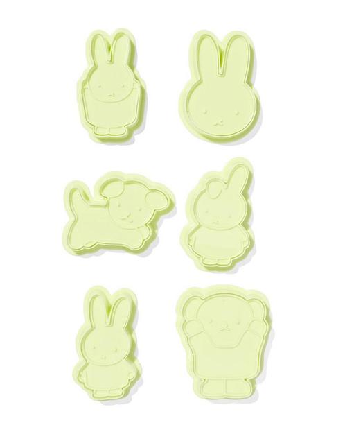 nijntje Nijntje koekjesvormen met stempel - 6 stuks, Huis en Inrichting, Keuken | Keukenbenodigdheden, Nieuw, Verzenden