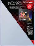 A4 Toploader 25ct (210mm x 297mm) | Ultra Pro - Trading