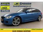 BMW 3-serie 320d High Executive M-Sport 191PK Pano Leder PDC, Auto's, Automaat, Blauw, Diesel, Nieuw