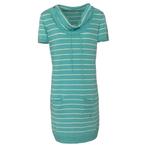 Hampton Bays • turquoise jurk met strepen • M