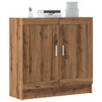 vidaXL Boekenkast 82,5x30,5x80 cm bewerkt hout artisanaal, Huis en Inrichting, Verzenden, Nieuw, Overige houtsoorten