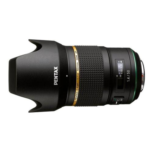 Pentax HD D-FA 50mm f/1.4 SDM AW K-mount Zwart objectief, Audio, Tv en Foto, Fotografie | Lenzen en Objectieven, Standaardlens