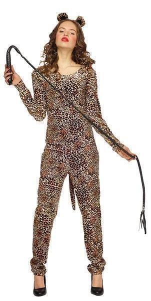 Panter Jumpsuit Plush Dames, Kleding | Dames, Carnavalskleding en Feestkleding, Nieuw, Ophalen of Verzenden