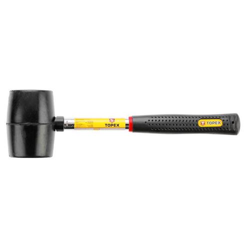 Rubberen hamer - 450 gram - 60mm, Doe-het-zelf en Verbouw, Gereedschap | Handgereedschap, Nieuw, Ophalen of Verzenden