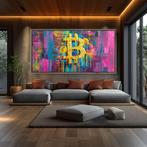Dine Chanima (XX-XXI) - Giant Bitcoin in Bold Spray paint, Antiek en Kunst, Kunst | Schilderijen | Modern