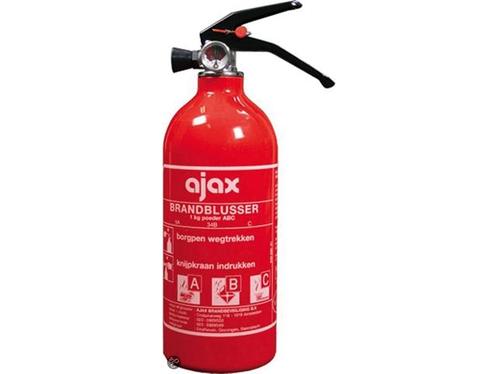 Ajax ABC/MMM brandblusser - 1kg - manometer, Watersport en Boten, Accessoires en Onderhoud, Ophalen of Verzenden