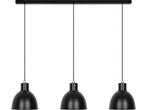 Nordlux Pop - Hanglamp - 3x E27 - Zwart, Verzenden, Zo goed als nieuw