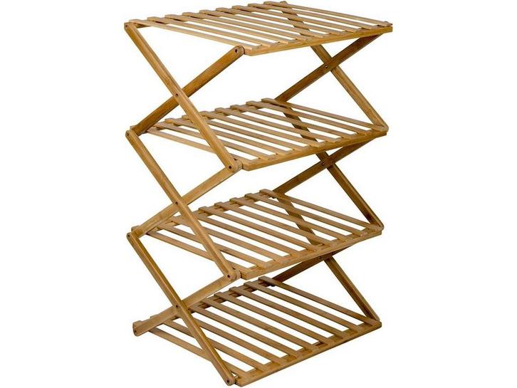 Bo-Camp Fitzroy - Legkast - 4 legplanken - Bamboe, Caravans en Kamperen, Kampeermeubelen, Zo goed als nieuw, Verzenden