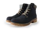 Rieker Veterboots in maat 41 Blauw | 10% extra korting, Kleding | Dames, Schoenen, Overige typen, Zo goed als nieuw, Rieker, Verzenden
