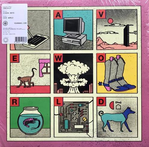 lp nieuw - Viagra Boys - Cave World, Cd's en Dvd's, Vinyl | Rock, Zo goed als nieuw, Verzenden