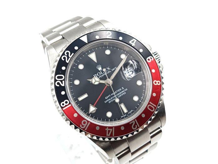 Rolex - GMT-Master II Coke - 16710 Serviced by Rolex!! -, Sieraden, Tassen en Uiterlijk, Horloges | Heren