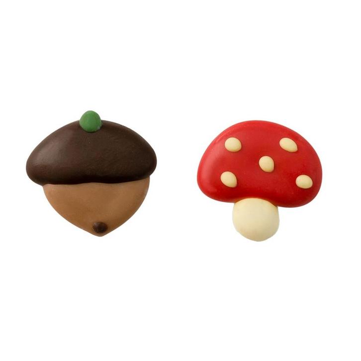 Callebaut Chocoladedecoratie Mini Herfst Ass. 160st, Hobby en Vrije tijd, Taarten en Cupcakes maken, Nieuw, Verzenden
