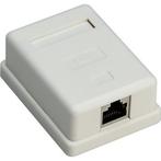 RJ45 wandcontactdoos | FTP (RJ45, Cat6, Horizontaal, Opbouw), Verzenden, Nieuw