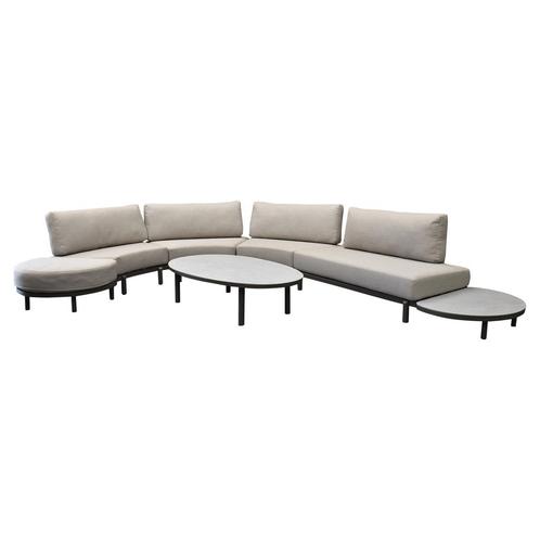 Eclipse XL hoekloungeset 8 delig aluminium rope, Tuin en Terras, Tuinsets en Loungesets, Nieuw, Ophalen of Verzenden