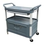 Rubbermaid Materiaalwagen X-TRA met Lade en Kast, Doe-het-zelf en Verbouw, Transportwagens, Verzenden, Nieuw