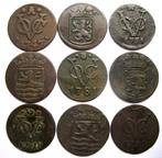 Nederlands-Indië. Koloniaal. VOC Duiten 1732-1790 (9, Postzegels en Munten, Munten | Nederland