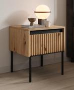 Meubella Nachtkastje Timoteo eiken 45 cm met lade, Verzenden, Nieuw