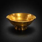 Gustavsberg - Wilhelm Kage - Kom - Faience met vergulding -