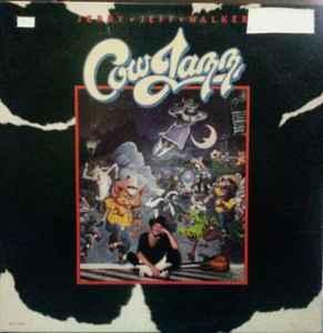 LP gebruikt - Jerry Jeff Walker - Cowjazz, Cd's en Dvd's, Vinyl | Rock, Zo goed als nieuw, Verzenden