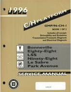 1996 PONTIAC | OLDSMOBILE | BUICK WERKPLAATSHANDBOEK ENGELS, Auto diversen, Handleidingen en Instructieboekjes