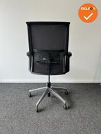 Haworth Comforto 59 - Zwart netweave en Taupe zitting - Chro, Werkplek, Ophalen of Verzenden, Gebruikt, Stoel