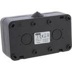 Q-LINK - Wandcontactdoos - Opbouw - 1-voudig Stopcontact -, Doe-het-zelf en Verbouw, Elektra en Kabels, Ophalen of Verzenden, Nieuw