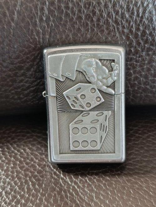 Zippo, gioco dei dadi Lucky7 vintage - Zonder Minimumprijs -, Verzamelen, Rookartikelen, Aanstekers en Luciferdoosjes
