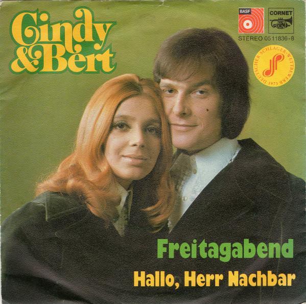 Cindy &amp; Bert - Freitagabend, Cd's en Dvd's, Vinyl | Pop, Gebruikt, Ophalen of Verzenden