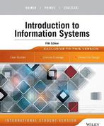 Introduction to Information Systems 9781118808559, Boeken, Verzenden, Zo goed als nieuw, Brad Prince