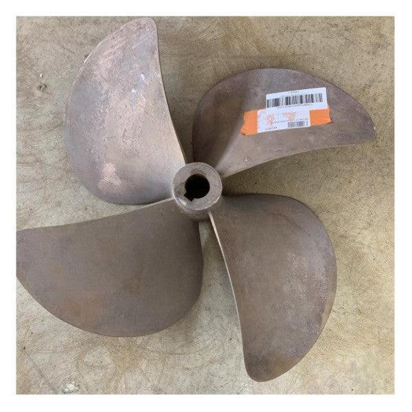 Bieden: France Helice 21 x 22 inch D45 mm 4-blade propeller, Watersport en Boten, Overige Watersport en Boten, Nieuw, Ophalen of Verzenden