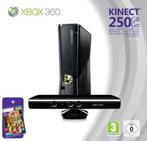 Xbox 360 250GB Spelcomputer Kinect Bundel (boxed) (Xbox 360), Spelcomputers en Games, Gebruikt, Verzenden