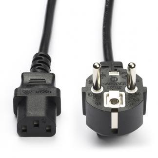 C13 kabel | ProCable | 3 meter (Haaks, Zwart), Computers en Software, Pc- en Netwerkkabels, Nieuw, Verzenden