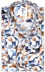 R2 Overhemd Print Multicolor maat 46 Heren, Verzenden, Nieuw, R2 Amsterdam