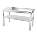 GGM Gastro | RVS werktafel PREMIUM - 1500x700mm | ATK157, Verzenden, Nieuw in verpakking, Meubilair