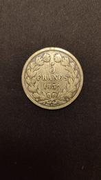 Frankrijk. Louis Philippe I. 5 Francs 1837-B, Rouen (Zonder