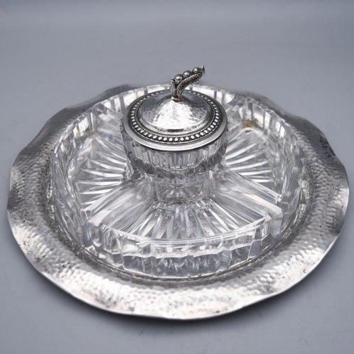 Suikergoed schotel - Salsera - .925 zilver, Antiek en Kunst, Antiek | Goud en Zilver