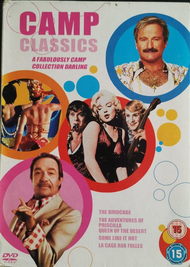 Camp Classics 4 films, Cd's en Dvd's, Dvd's | Tv en Series, Gebruikt, Boxset, Komedie, Vanaf 12 jaar, Verzenden