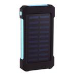 Solar Charger 30.000mAh Externe Powerbank Zonnepaneel, Telecommunicatie, Powerbanks, Verzenden, Nieuw, Stuff Certified®