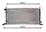 RADIATOR VOOR FORD ESCORT IV 1986-1990 1643536, Ophalen of Verzenden, Nieuw