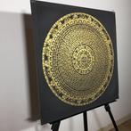 Painting of Tibetan Tradition - Mandala Mantra with Dorje