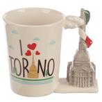 Beker I Love Torino - Mole Antonelliana - Keramiek - 400ml N, Ophalen of Verzenden, Nieuw