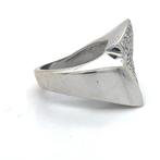 Ring - 18 karaat Witgoud Diamant (Natuurlijk), Nieuw